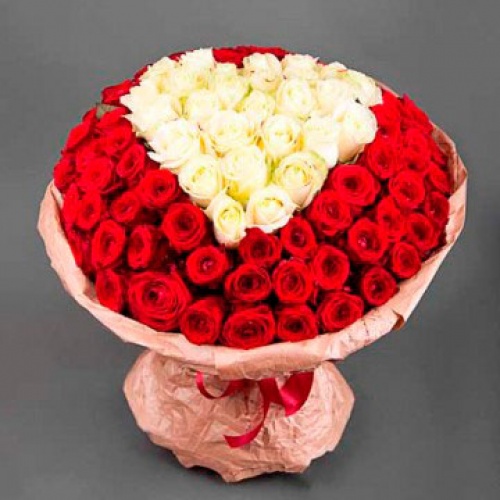 Букет «Влюблённый» (101 роза)