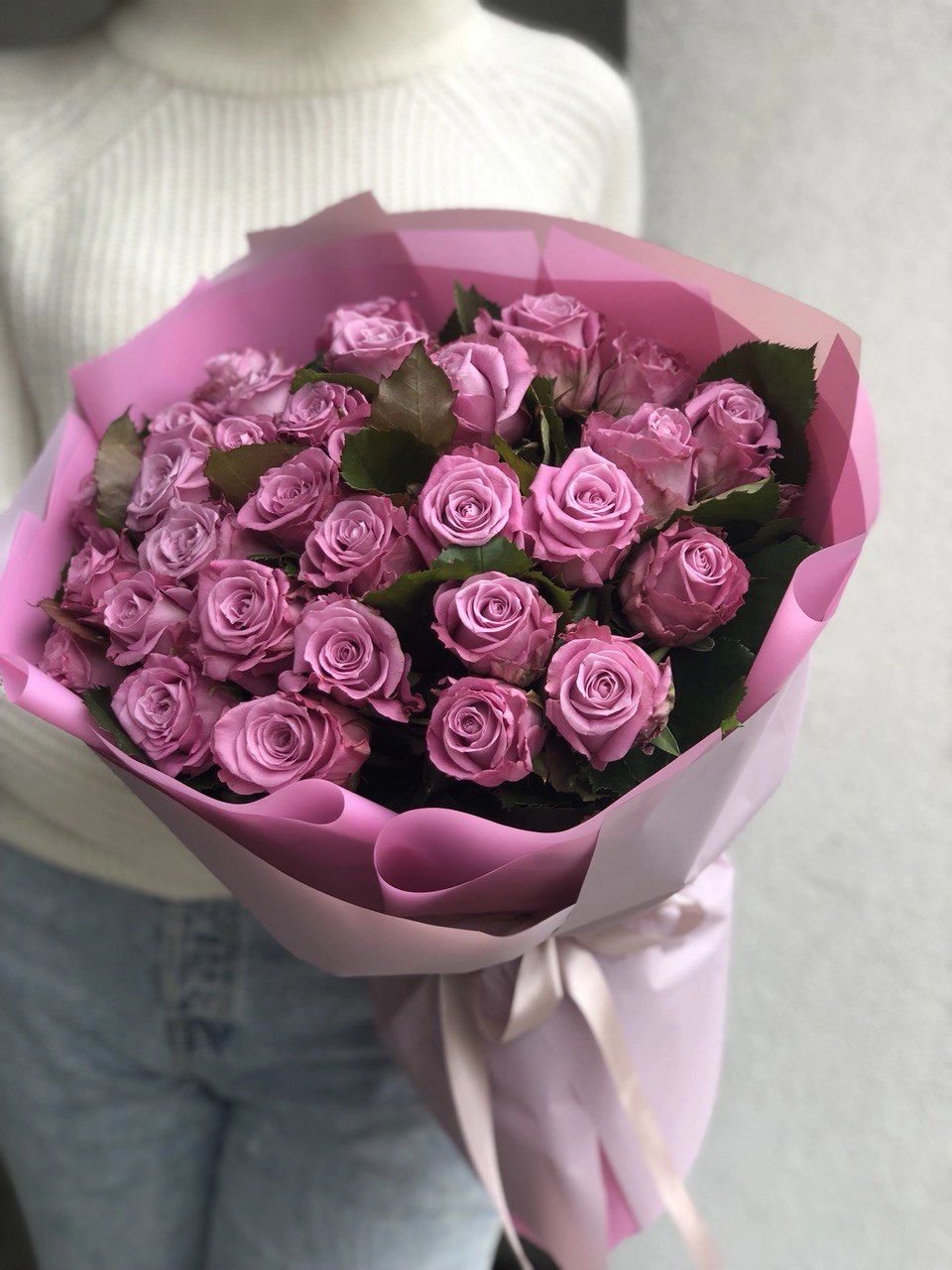 Картинка Букет из 31 розы "Великолепный выбор" 60 см