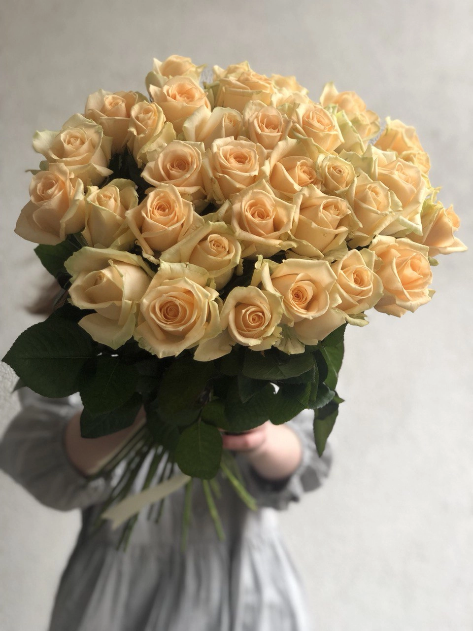 Картинка Букет из 35 роз "Гималаи" 60 см Картинка Букет из 35 роз "Гималаи" 60 см