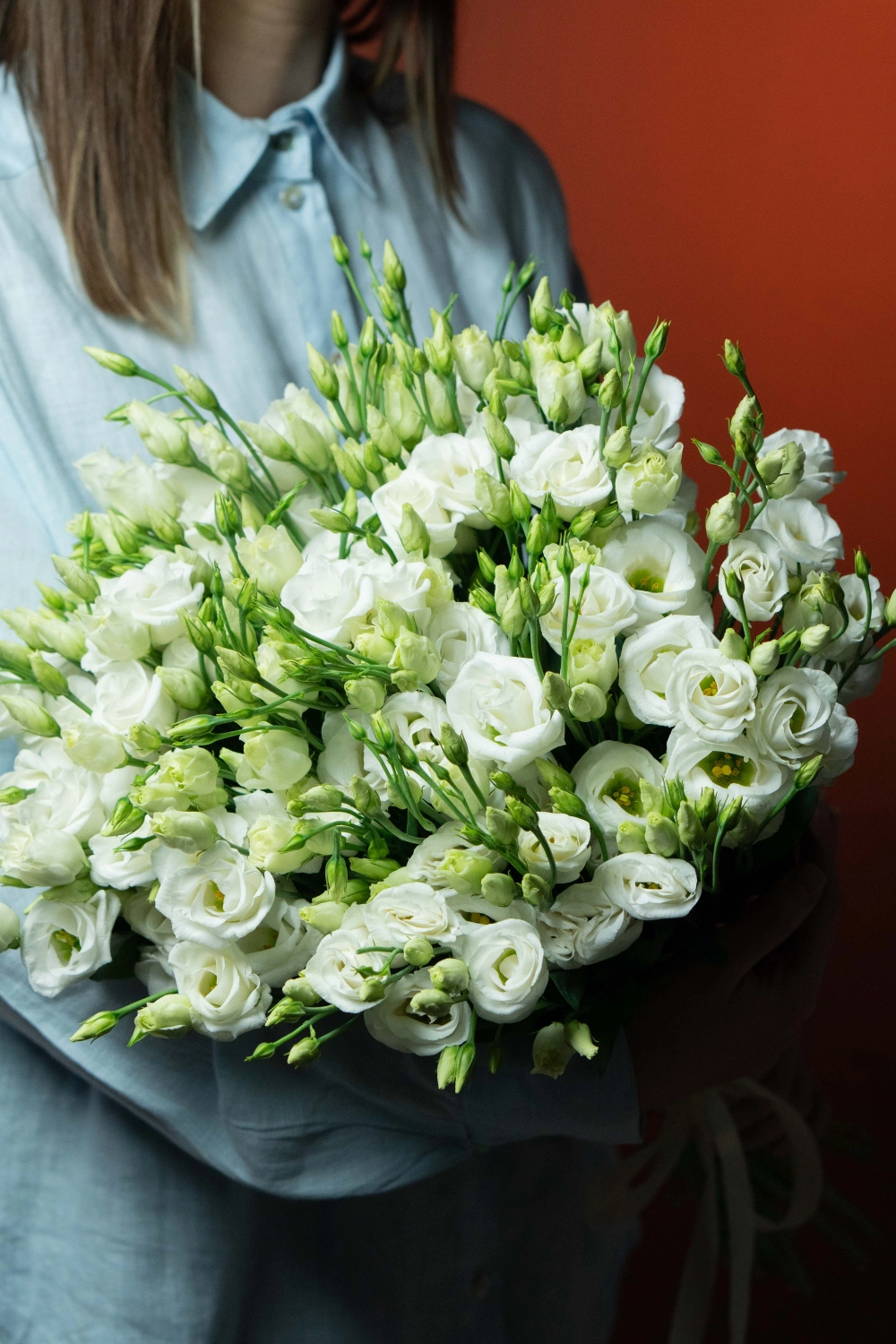 Картинка Букет из 13 эустом «Для моей любимой»