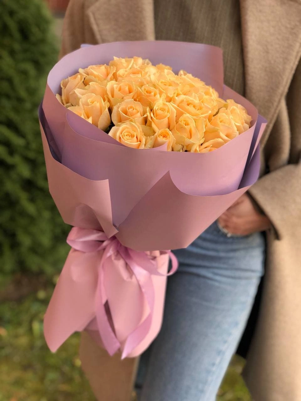 Картинка Букет из 31 розы "Мираж" 60 см Картинка Букет из 31 розы "Мираж" 60 см