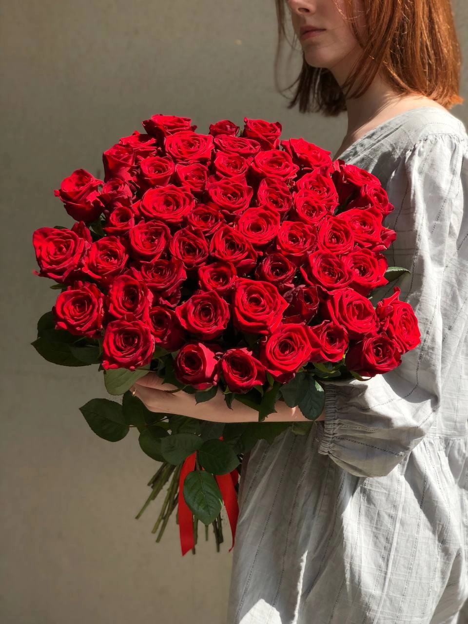 Картинка Букет из 51 розы "Для моей любимой" 50 см Картинка Букет из 51 розы "Для моей любимой" 50 см