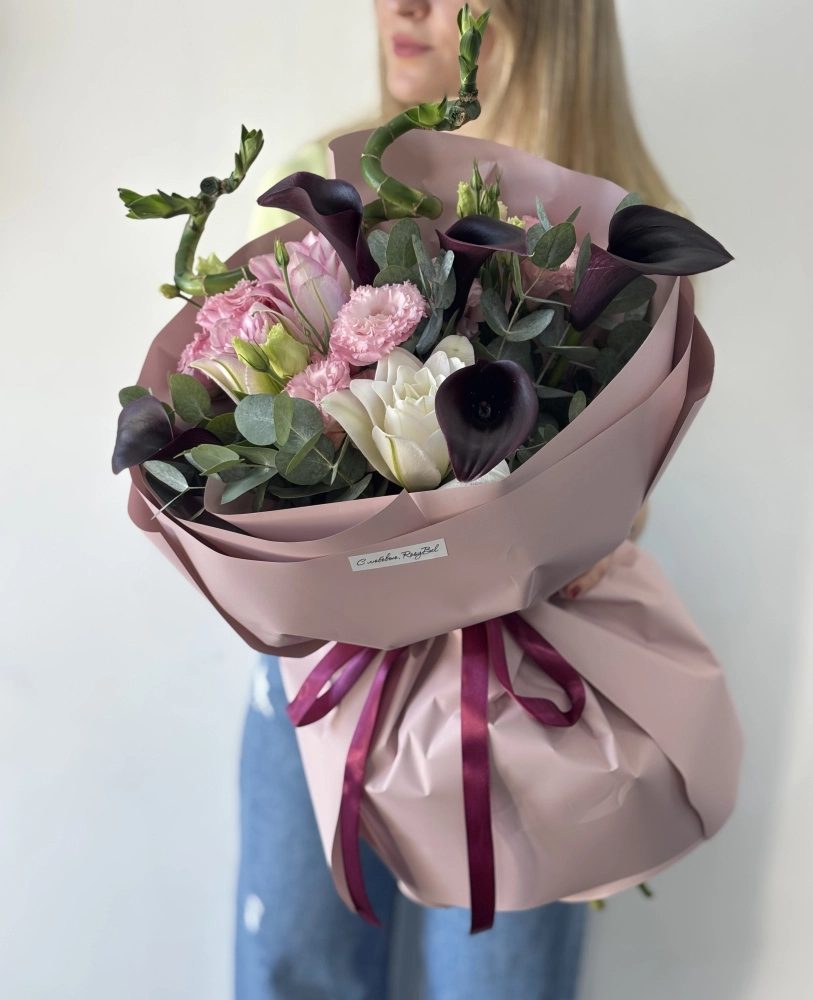 Букет "Элегантный контраст"