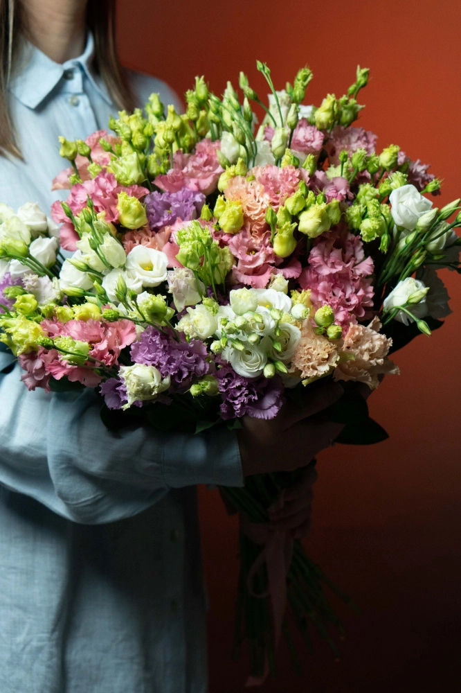 Букет из 15 эустом "Конфетти"