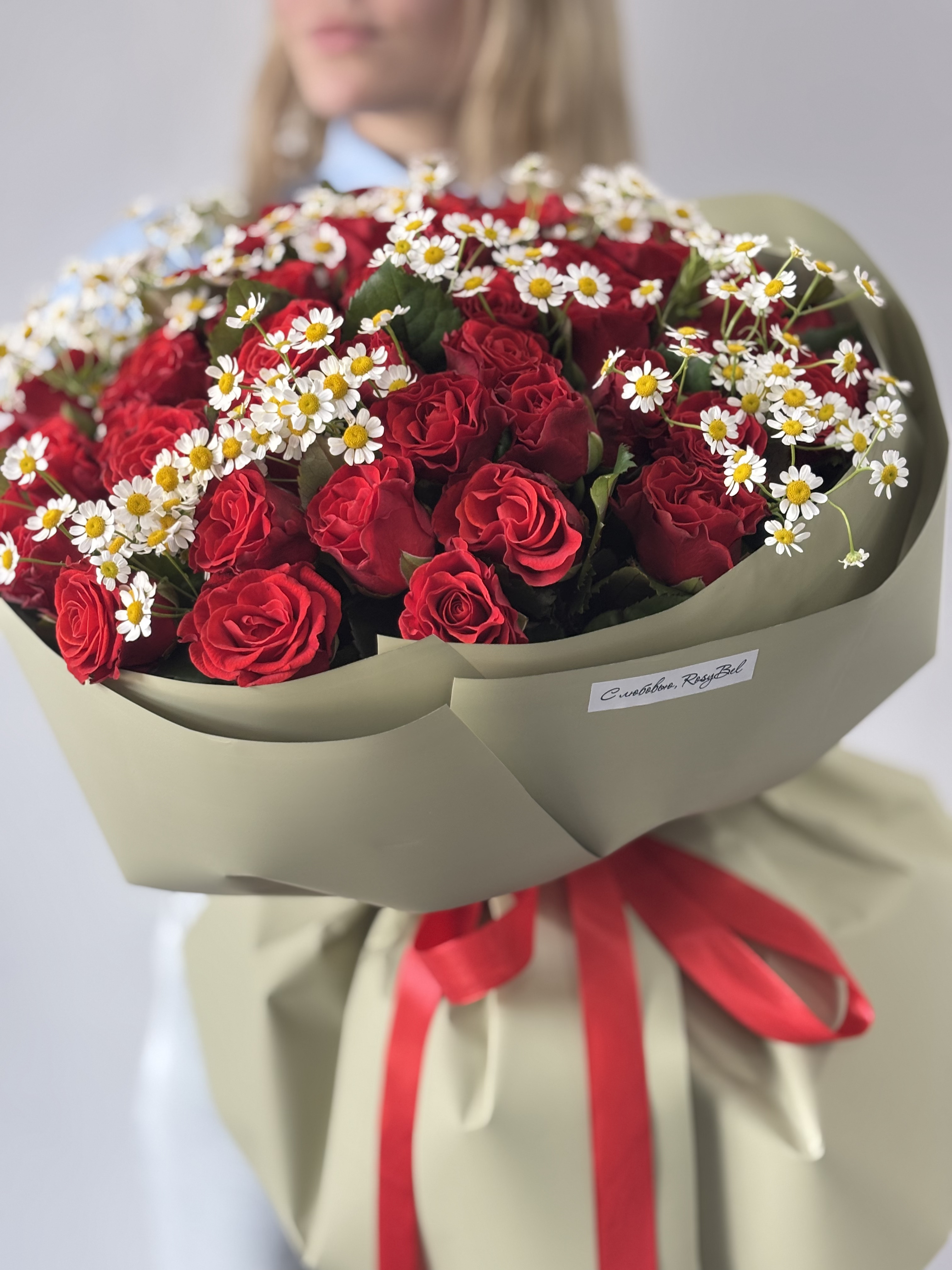 Картинка Букет из 35 роз Эль торо "Таня" 70см